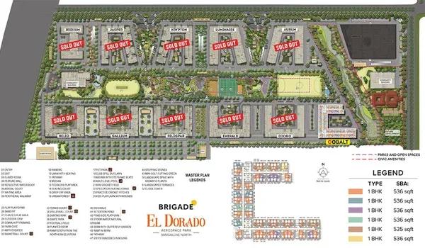 Brigade Eldorado master plan