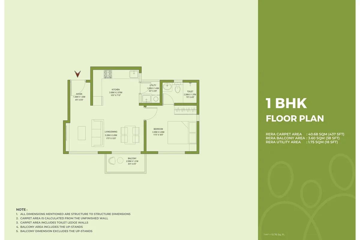 Godrej Ananda floor plan