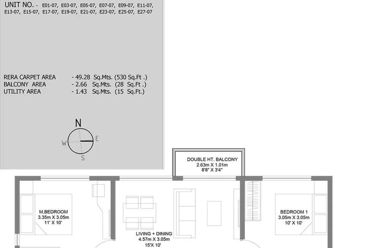 Godrej Ananda floor plan