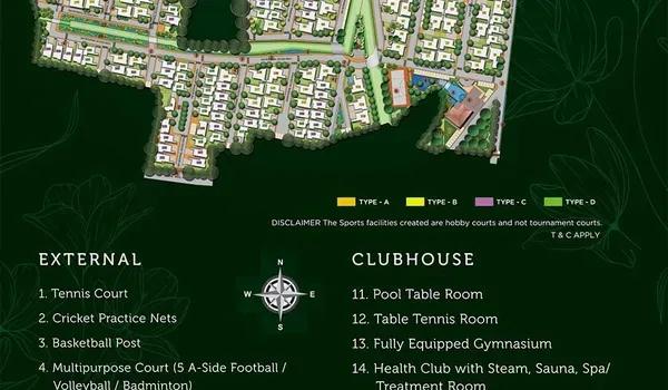 Purva Sparkling Springs master plan