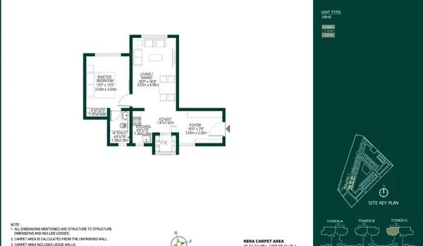 Godrej Woodscapes floor plan