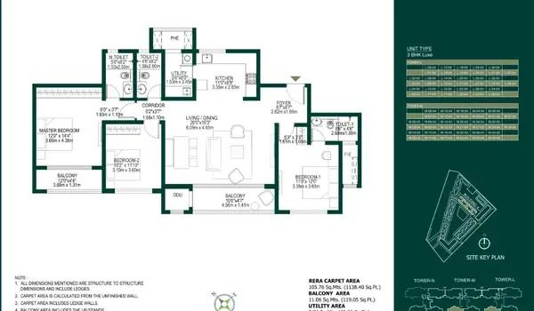 Godrej Woodscapes floor plan