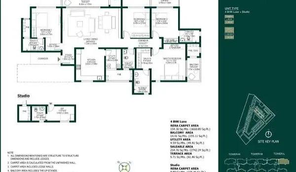 Godrej Woodscapes floor plan