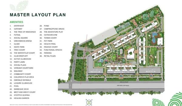 Godrej Woodscapes master plan