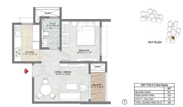 Prestige Suncrest floor plan