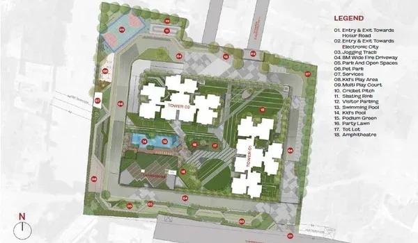 Prestige Suncrest master plan