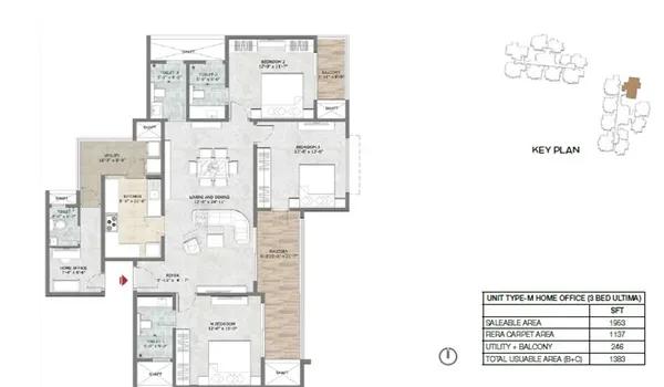 Prestige Suncrest floor plan