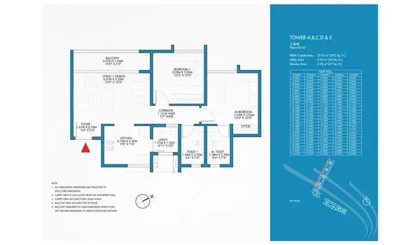 Godrej Park Retreat floor plan
