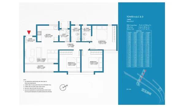 Godrej Park Retreat floor plan
