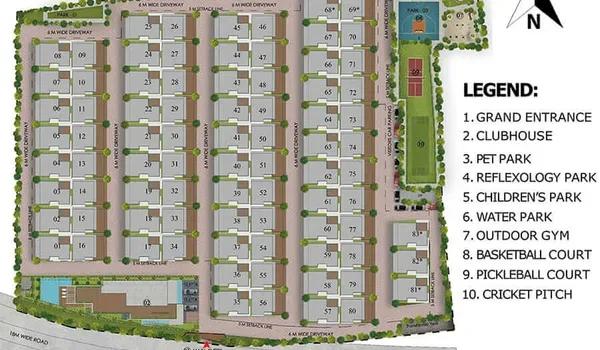 HPR Shades of Green master plan