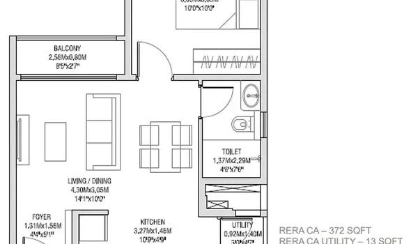 Godrej Splendour floor plan
