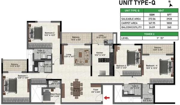 Prestige Glenbrook floor plan