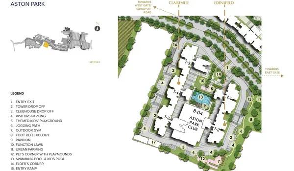 Prestige Aston Park master plan