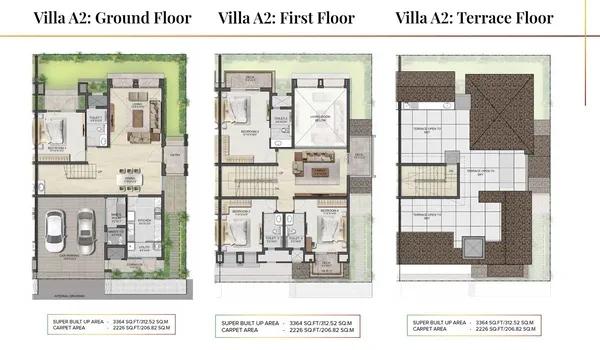 Prestige Aspen Greens floor plan