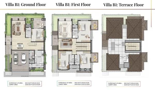 Prestige Aspen Greens floor plan