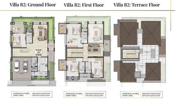 Prestige Aspen Greens floor plan