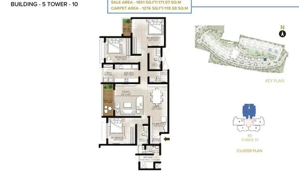 Prestige Meridian Park floor plan