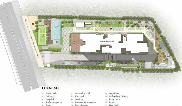 Prestige Camden Gardens master plan
