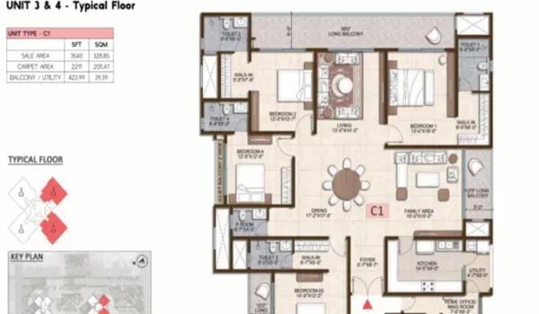 Prestige Pine Forest floor plan