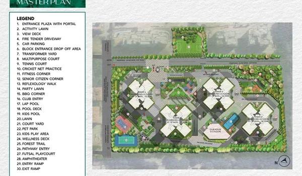 Prestige Pine Forest master plan