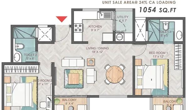 Prestige Park Grove floor plan