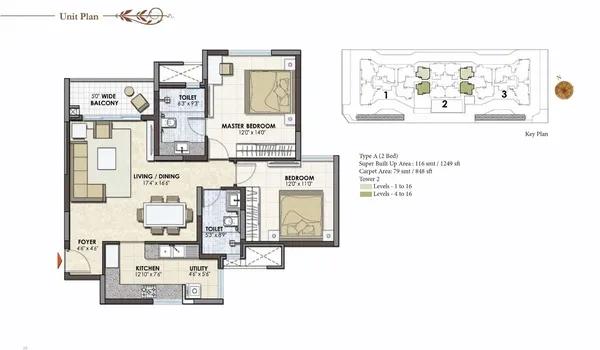 Prestige Pinewood floor plan