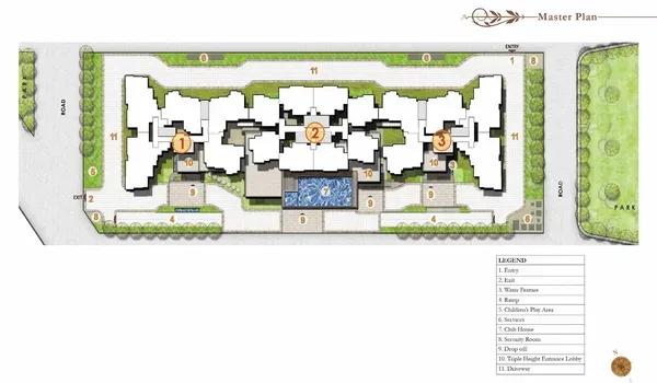 Prestige Pinewood master plan