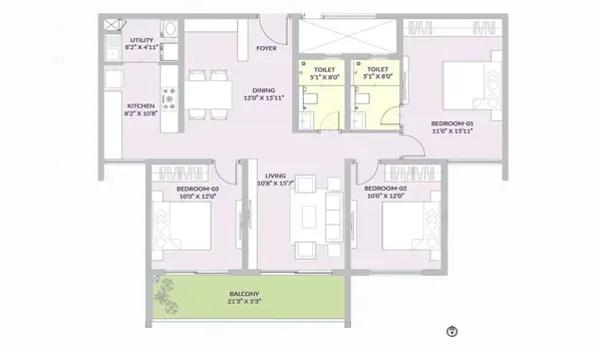 Codename Blue Moon floor plan