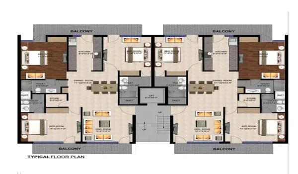 Codename Blue Moon floor plan