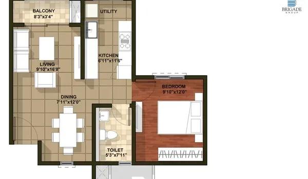 Brigade Orchards floor plan