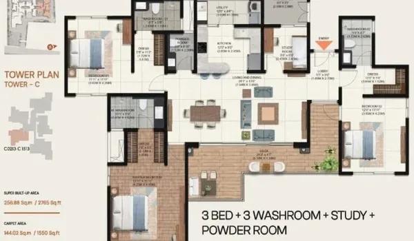 Brigade Avalon floor plan