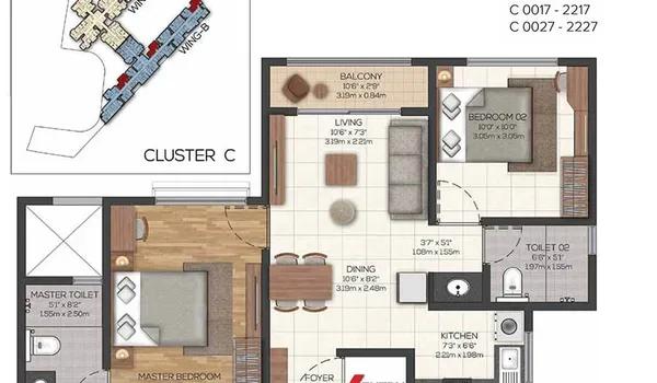 Brigade Valencia floor plan