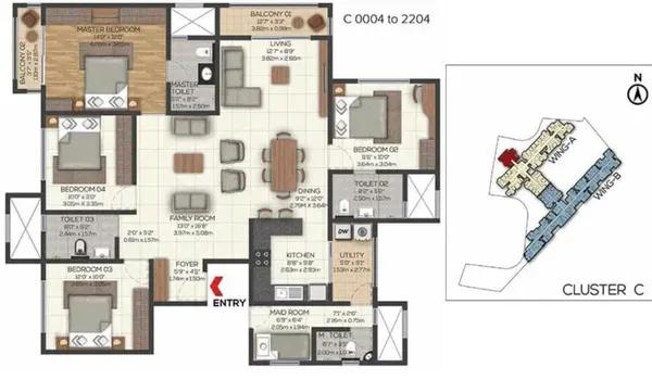 Brigade Valencia floor plan