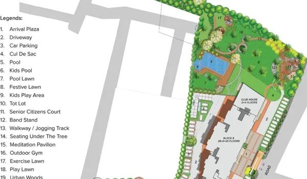 Brigade Komarla Heights master plan