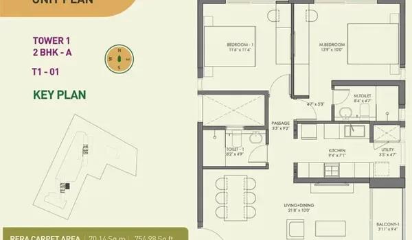 Birla Tisya floor plan