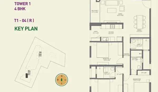 Birla Tisya floor plan