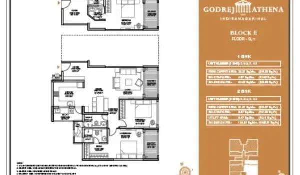 Godrej Athena floor plan