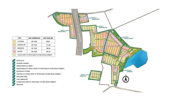 Godrej Woodland master plan