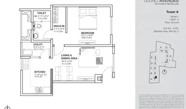 Godrej Avenues floor plan