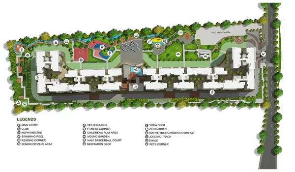 Godrej Aqua master plan