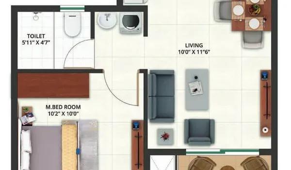 Sattva Aeropolis floor plan