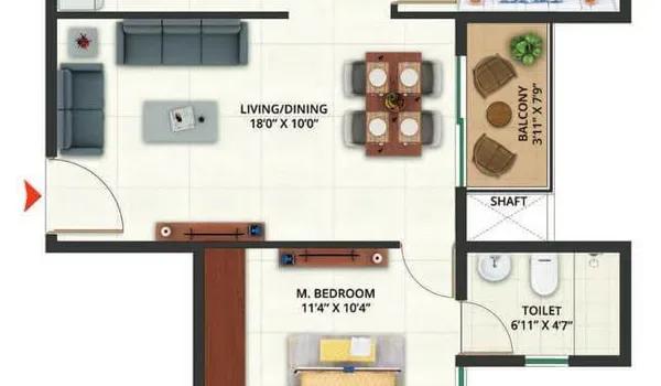 Sattva Aeropolis floor plan