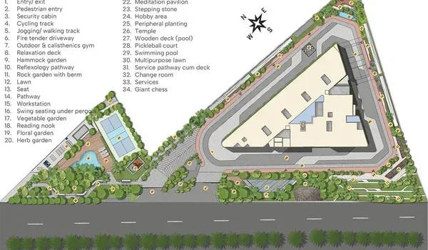 Sattva Vasanta Cove master plan