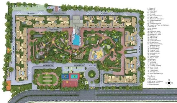 Sattva Vasanta Skye master plan