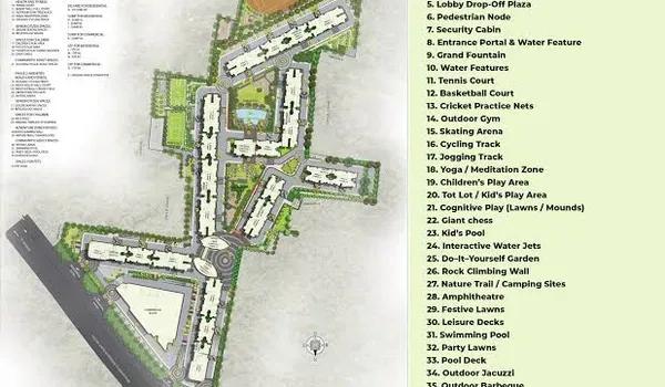 Sattva Park Cubix master plan
