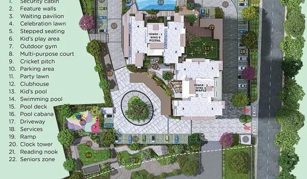Sattva Forest Ridge master plan