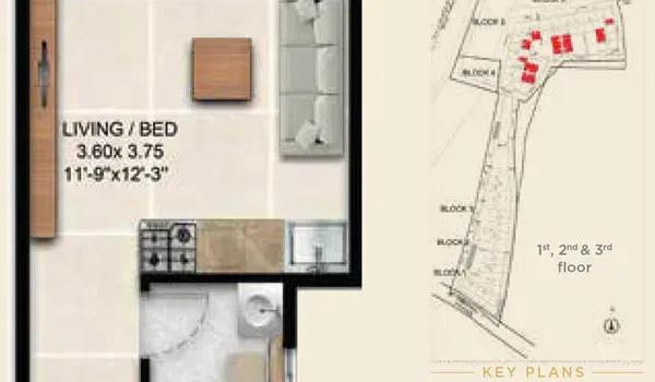 Sattva Simplicity floor plan