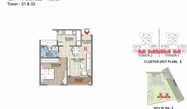 Sattva Songbird floor plan