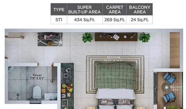 Sattva Lumina floor plan
