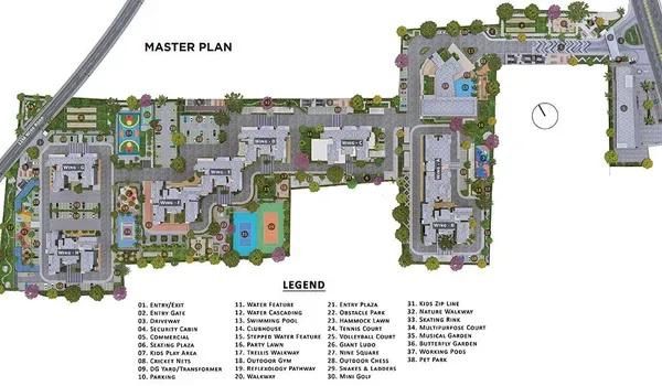 Sattva Lumina master plan